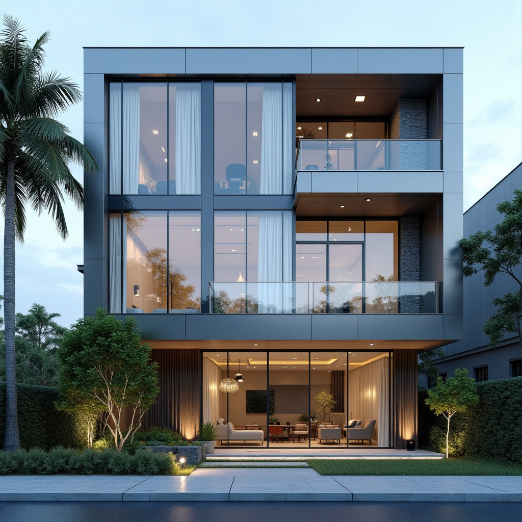 Hình ảnh các dự án thực tế đã thi công bởi DAFA Glass với kính an toàn 2 lớp, th