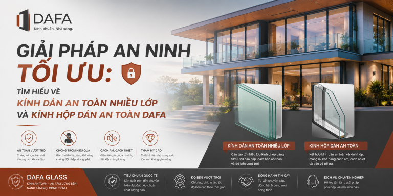 Giải Pháp An Ninh Tối Ưu: Tìm Hiểu Về Kính Dán An Toàn Nhiều Lớp Và Kính Hộp Dán An Toàn DAFA