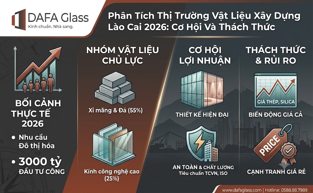 Phân Tích Thị Trường Vật Liệu Xây Dựng Lào Cai 2026: Cơ Hội Và Thách Thức