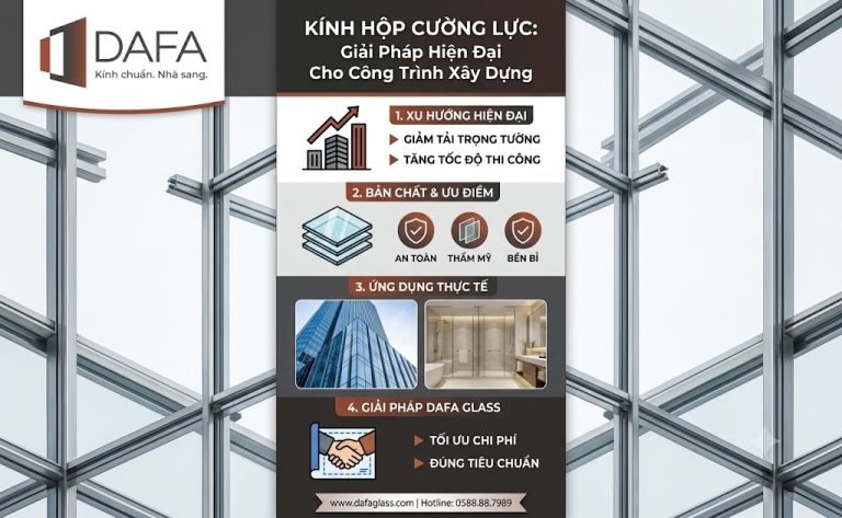 Kính Hộp Cường Lực: Giải Pháp Hiện Đại Cho Công Trình Xây Dựng